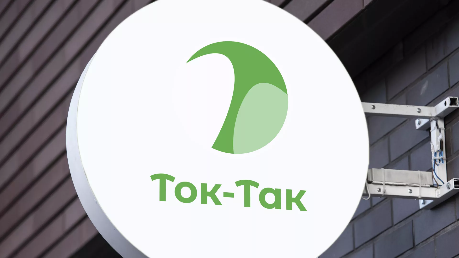 Разработка логотипа аутсорсинговой компании «Ток-Так» в Аше